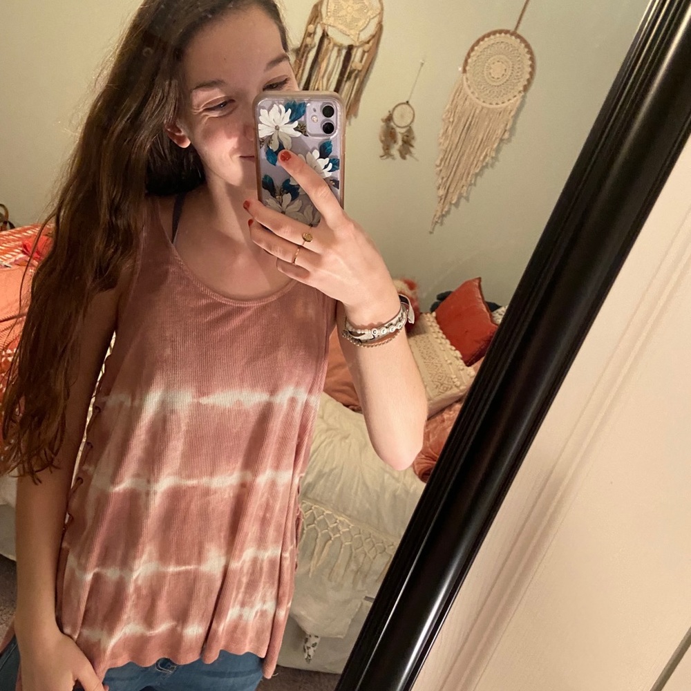 American Eagle Soft & Sexy Tie Dye Tank